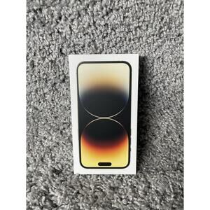 Empty Apple iPhone 14 Pro Box Gold 512GB Original Box Only
